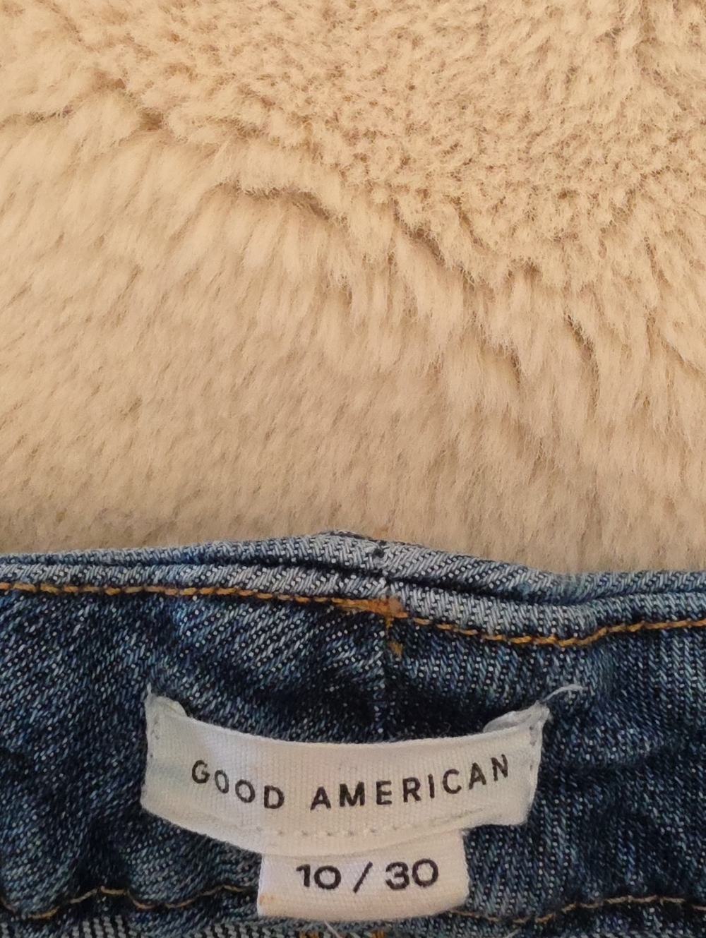 Good American High-Rise Blue Denim Jeans